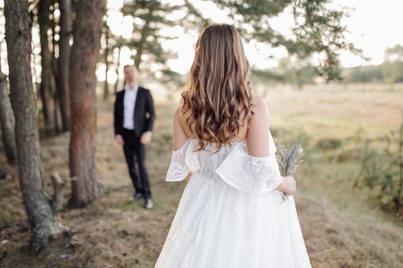 Vintage Glam Wedding Dress